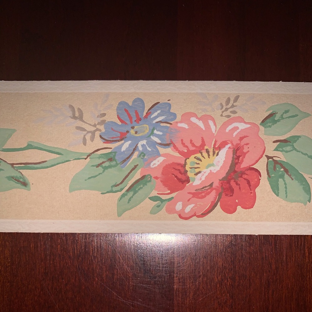 UNION MADE 1960’s Kem-Tone Wallpaper Border